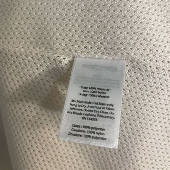 Vineyard Vines Off-White Fleece Vest - Picture 5 of 5